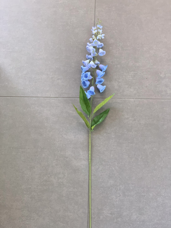 100cm - Foxglove flower stems - Blue