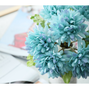 thumb_7 Head Dahlia Bouquet - Turquoise