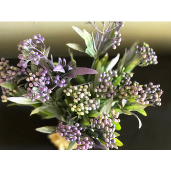 thumb_Greenery Spray with Buds - Lavender Tones