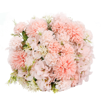 thumb_Soft Pink Mixed Hydrangea/Carnation - Filler Bunch