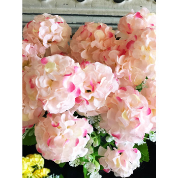 thumb_Light Pink 2 Tone Mini Hydrangea Bloom - Filler Bunch