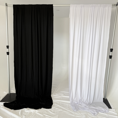 thumb_1.5x3m - Black Lycra Panel Backdrop Curtain