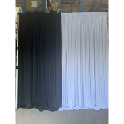 thumb_3m - Black Premium Scuba Backdrop Curtain