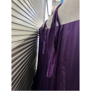 thumb_3x3m - Purple Crushed Velvet Wedding Backdrop Curtain