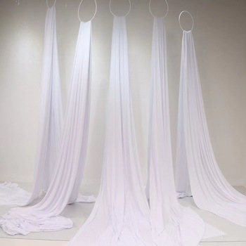 thumb_1.5m x 10m Polyester Stretch Swagging - White