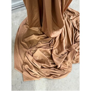 thumb_1.5m x 10m Polyester Stretch Swagging - Brown