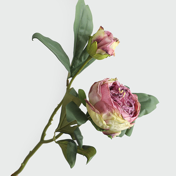 thumb_50cm - Purple Artrificial Dried Look Peony