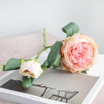 thumb_50cm - Pink Artrificial Dried Look Peony