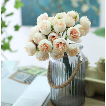 thumb_27 Head Champagne Peony Bouquet/Filler Flower Bunch