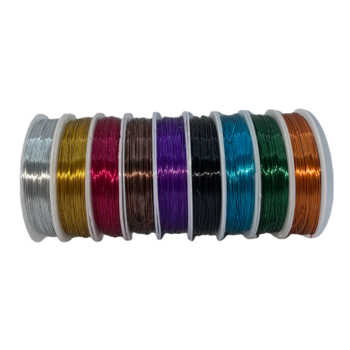 thumb_0.5mm Florist/Craft/Jewellery Wire 40m - Purple 