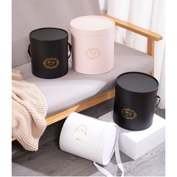 thumb_Set of 3 Cylinder Hat Gift Box Set - Pink