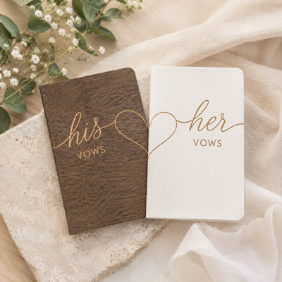 thumb_Rustic His & Hers Wedding Vow Books Set