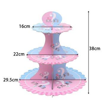 thumb_Gender Reveal Cup Cake Stand