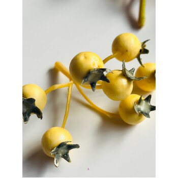 thumb_Berry Spray Flower Head - Yellow