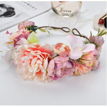 thumb_Peony Flower Crown - Mixed Pinks