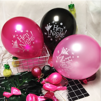 thumb_Hens Party Balloons - Black