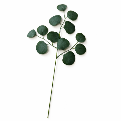 thumb_Green /Grey Eucalyptus Silver Dollar Stems 50cm – 10 Pcs - Artificial