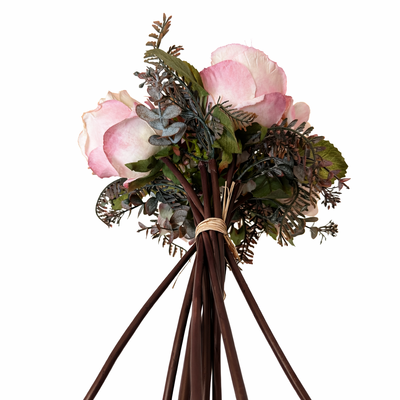 thumb_Pink Rose Bridal Bouquet – Artificial Flowers – 33cm