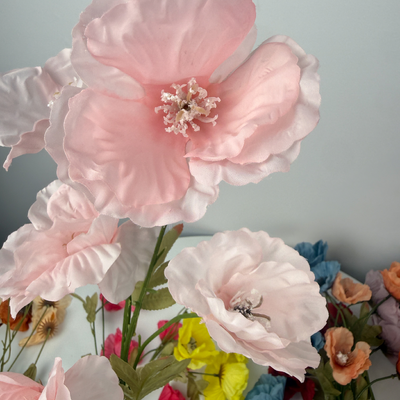 thumb_Pink Poppy Spray Stem - 76cm – 5 Head