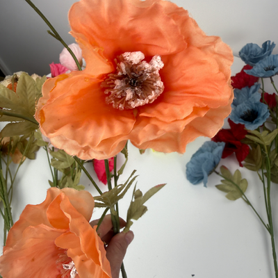 thumb_Dusty Peach Spray Stem - 76cm – 5 Head