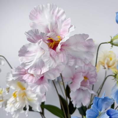 thumb_Pink Ruffled Iris Spray – 80cm Artificial Flower Stem