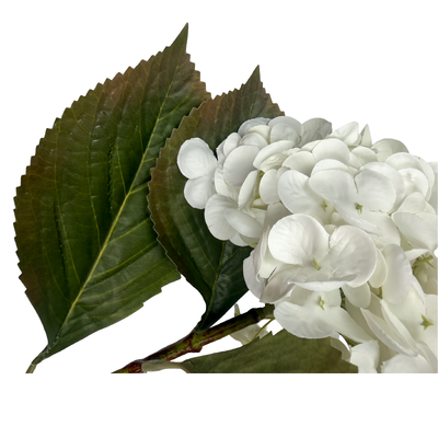 thumb_Soft Touch White Hydrangea Artificial Flower Stem– 53cm