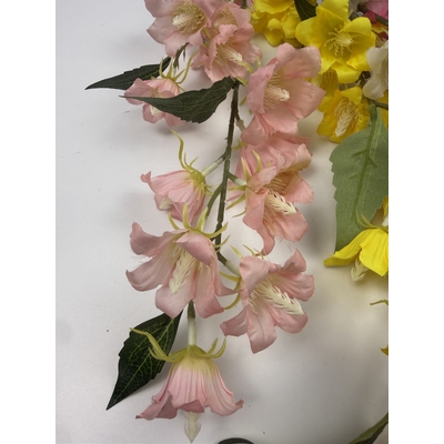 thumb_Bellflower Spray 82cm Multi Head – Pink Artificial