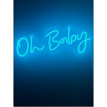 thumb_95x38cm "Oh Baby" Multicoloured Sound Activated Neon LED Sign 