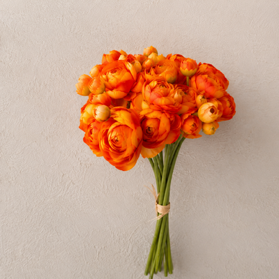 thumb_Mini Ranunculus – Orange – 6 Stem Artificial Flower Bunch