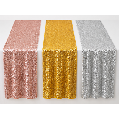 thumb_Gold Sequin Table Runner 270cm