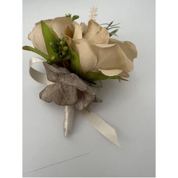 thumb_Buttonhole Twin rose Style - Beige