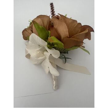thumb_Buttonhole Twin rose Style - Caramel 