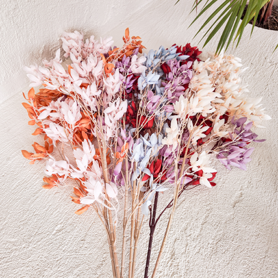 thumb_Mocha Brown Blossom Spray – 90cm Artificial