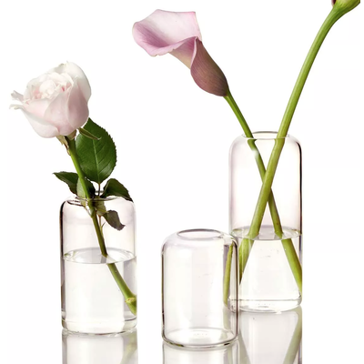 thumb_Clear Glass Bud Vase Set of 12 – Mixed Sizes