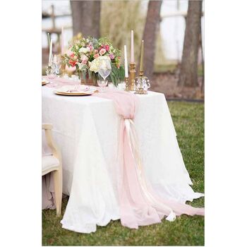 thumb_140cmx18m Organza Draping Fabric - White (Not Suitable for Aus Post)