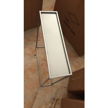thumb_60cm Tall Gold Rectangular Flower Stand Centerpiece