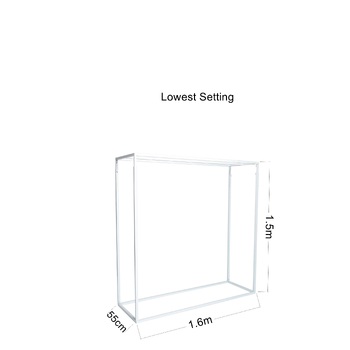 thumb_Large Adjustable Plinth/Backdrop - 2.8m x 1.6m x 55cm White