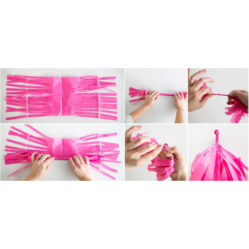 thumb_Mixed Set - Pink/Gold/White Balloon Tassel/Party Garland