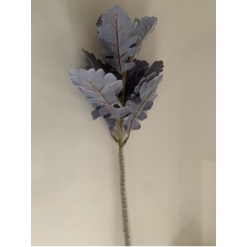 thumb_36cm Artificial Dusty Miller Leaf - Blue