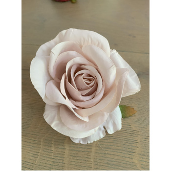 thumb_9cm Rose Flower Head - Soft Mauve