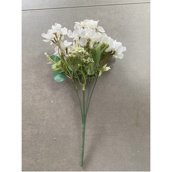 thumb_36cm Hydrangea Filler Bunch - White