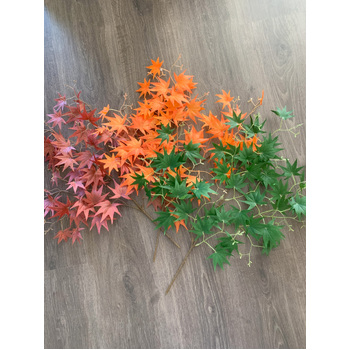 thumb_65cm Orange Japenese Maple Leaves / Branch