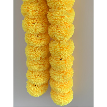 thumb_2m - Giant Marigold Garland (Diwali) - Yellow