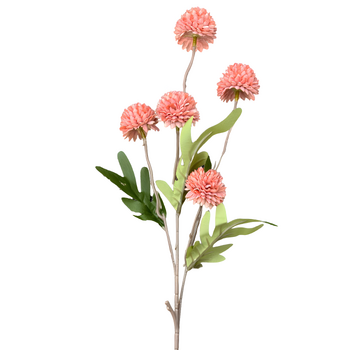 thumb_52cm - Dusty Pink Mini Artificial Chrysanthemum Pom Stem
