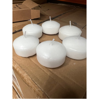 thumb_6pcs - White  Floating Candles (3-6hr burntime)