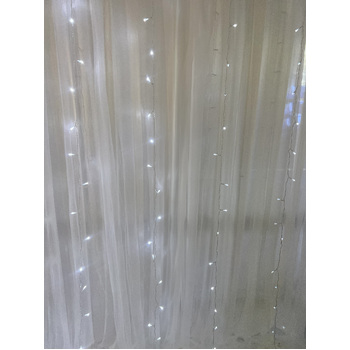thumb_3x3m White LED Curtain Light - 12 drop