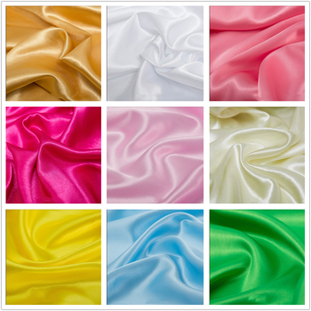 thumb_70cm x 18m Satin Fabric - Champagne (orange toned)