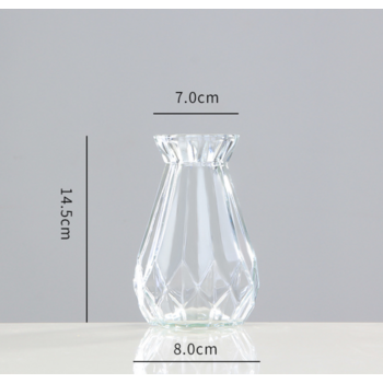 thumb_14cm Bud/Posey Glass Vase - Grey