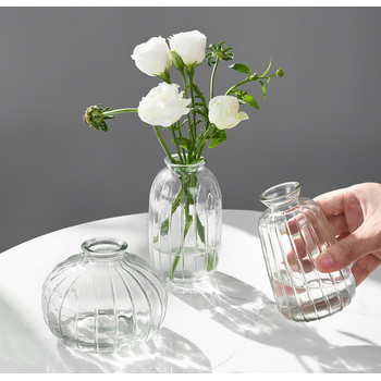 thumb_Clear Glass Bud Vase - 6.5cm x 11cm