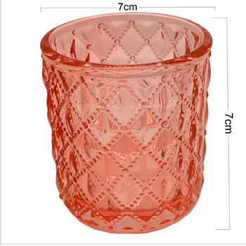 thumb_7cm - Pink Tea Light/Votive Candle Holder